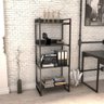 Estante C/04 Prateleiras Estilo Industrial 1.46x0.60m Kuadra - 1