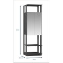 Ver imagem 4 de Módulo Closet com Espelho 2 Portas Clothes 