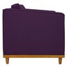 Sofá 2 Lugares Europa Suede ADJ Decor - Roxo - 5