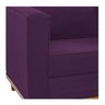 Sofá 2 Lugares Europa Suede ADJ Decor - Roxo - 7
