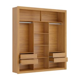 Closet Casal 4 Gavetas Amoudi Móveis - 3