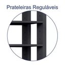 Ver imagem 5 de Módulo Closet com 7 Prateleiras Reguláveis Clothes 