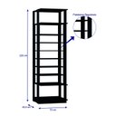 Ver imagem 3 de Módulo Closet com 7 Prateleiras Reguláveis Clothes 