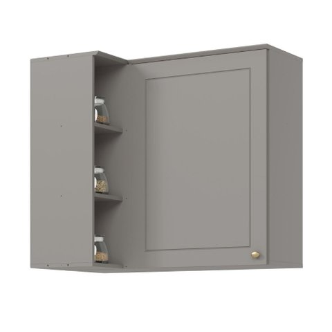 Armário de Cozinha 94cm Canto Reto 1 Porta 1 Nicho Sophia Henn