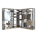 Ver imagem 2 de Módulo Closet com Espelho 2 Portas 3 Gavetas 