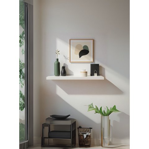 Prateleira 60cm MDF Branco - On Móveis