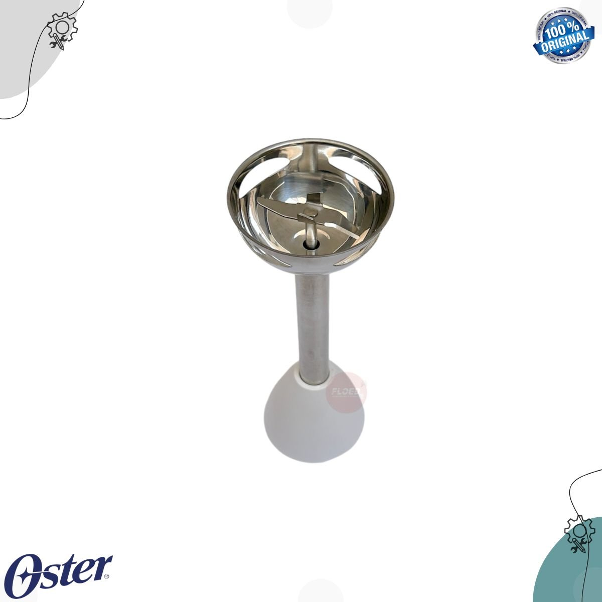 Faca Eixo Batedor Branco P/ Mixer Oster 2610 / 2615 Original - 3