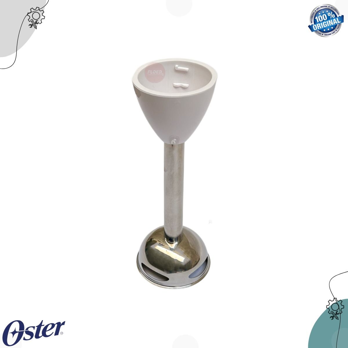 Faca Eixo Batedor Branco P/ Mixer Oster 2610 / 2615 Original - 5