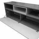 Ver imagem 3 de Rack para TV ate 49 Polegadas Avanço JCM Movelaria Café/Off White