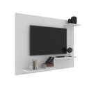 Ver imagem 4 de Painel para TV até 42 Polegadas 110cmx90cm Prateleira Denver Branco