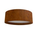 Ver imagem 1 de Plafon Redondo Madeira 50cm Mel