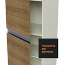 Ver imagem 7 de Paneleiro Armário de Cozinha 100% MDF 2 Portas Branco/Rustic Smart Madesa