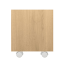 Ver imagem 1 de Baú Organizador de Brinquedos Mdf com Rodízios Plancasa:carvalho