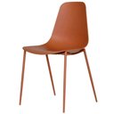 Ver imagem 2 de Conjunto 2 Cadeiras Miami Base em Aço - Terracota