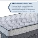 Ver imagem 6 de Cama Box Solteiro com Cama Auxiliar 100% Poliéster 88x52cm Vitta América Colchões