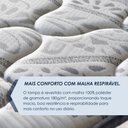Ver imagem 7 de Cama Box Solteiro com Cama Auxiliar 100% Poliéster 88x52cm Vitta América Colchões