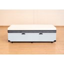 Ver imagem 3 de Cama Box Baú Solteirão Serenelife - Corano Branco