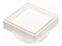 Ver imagem 1 de Ralo Oculto Pvc Branco Sifonado 15x15 Saída 100/150mm Vila