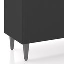 Ver imagem 7 de Balcão para Pia 150cm sem Tampo Pérola Z34 Preto Mpozenato