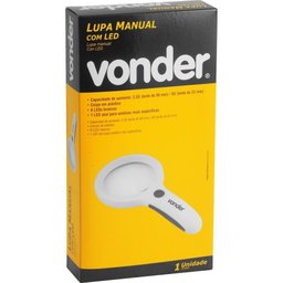 Lupa Manual com Led - Vonder - 5
