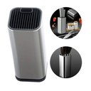 Ver imagem 3 de Kit Cepo Suporte de Facas e Escorredor Porta Talheres Inox