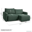 Ver imagem 4 de Sofá Retrátil 170cm Mellow CabeCasa MadeiraOriginals