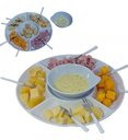 Ver imagem 1 de Petisqueira com 5 Divisórias Melamina 30cm Frg4248 Frigopro
