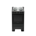 Ver imagem 1 de Fogão 4 Bocas Atlas Mônaco Plus Automático Mesa Inox Preto Bivolt