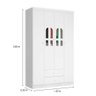 Roupeiro Alvin Com 4 Portas E 2 Gavetas J E A Moveis Branco - 2