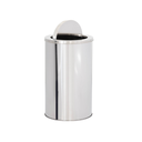 Ver imagem 2 de Lixeira em Aço Inox 30l Basculante Redonda 30x40