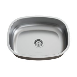 Cuba para Pia de Cozinha em Aço Inox N4 41x32x9,5cm com Válvula GhelPlus
