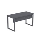 Ver imagem 1 de Mesa Escritório 1340x600x750mm M1340pe40tub Grafito