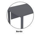 Ver mais imagens de Mesa Escritório 1340x600x750mm M1340pe40tub Grafito