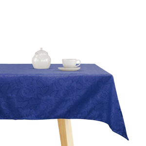 Toalha de Mesa Jacquard Premium Pequena 100x100 Admirare Elegância Praticidade - Safira