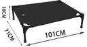 Ver imagem 2 de Animo Shop Cama Pet Suspensa Extra Grande