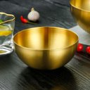 Ver imagem 2 de Tigela Bowl Inox 15cm Bacia Multiuso Cozinha Salada Festa:prata