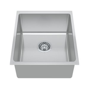 Cuba para Cozinha Gourmet Pia Aço Inox  38x44x20cm Acetinado GhelPlus