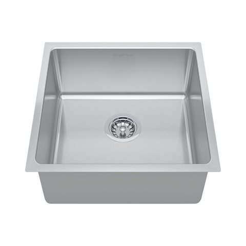 Cuba para Cozinha Gourmet Pia Aço Inox 44x44x20cm Acetinado Ghelplus Cinza