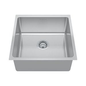 Cuba para Cozinha Gourmet Pia Aço Inox  44x44x20cm Acetinado GhelPlus