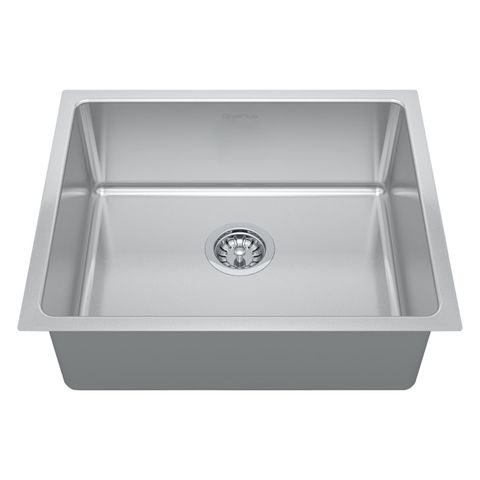 Cuba para Cozinha Gourmet Pia Aço Inox 54x44x20cm Acetinado Ghelplus Cinza