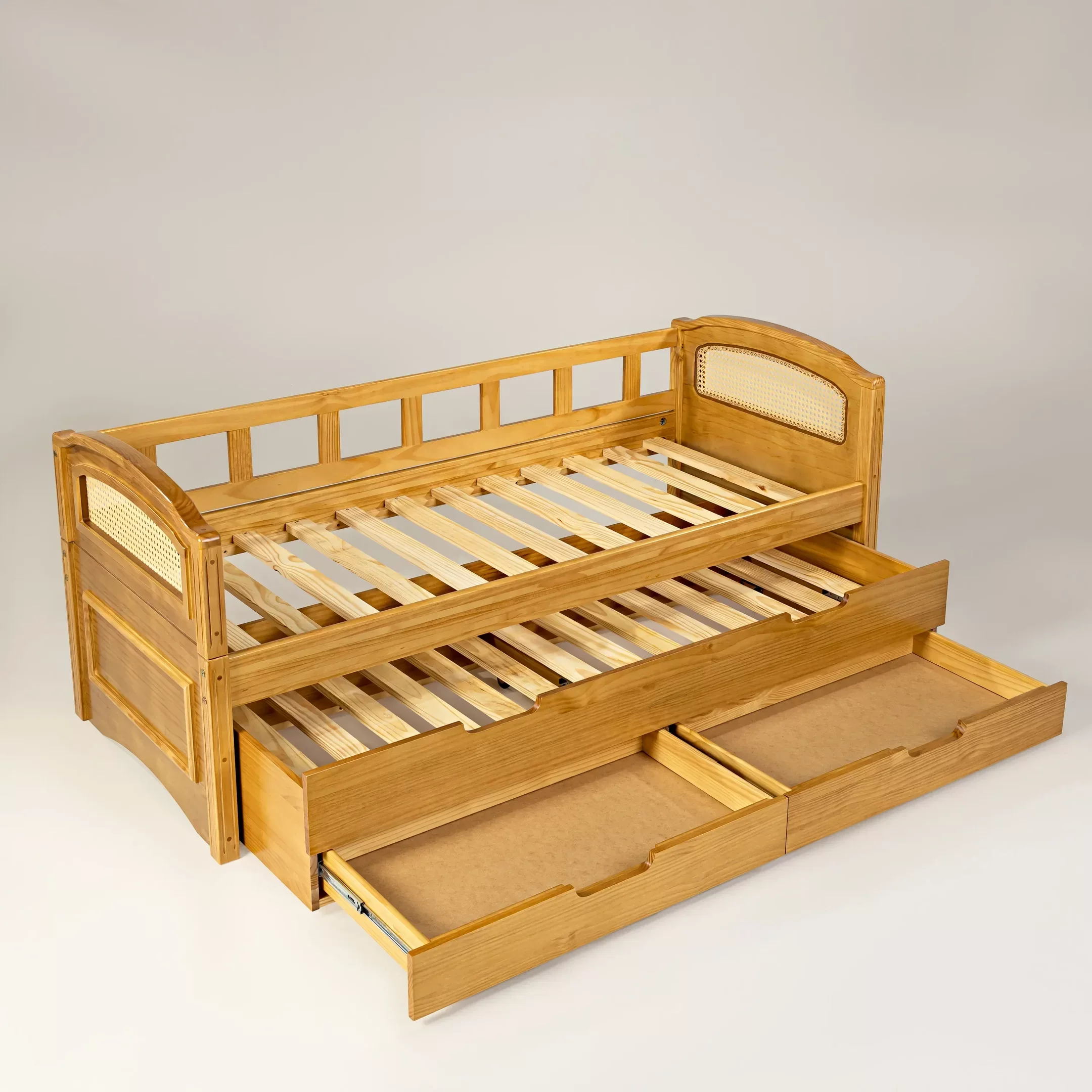 Ver imagem 2 de Bicama Infantil Babá Madeira Maciça Feliz