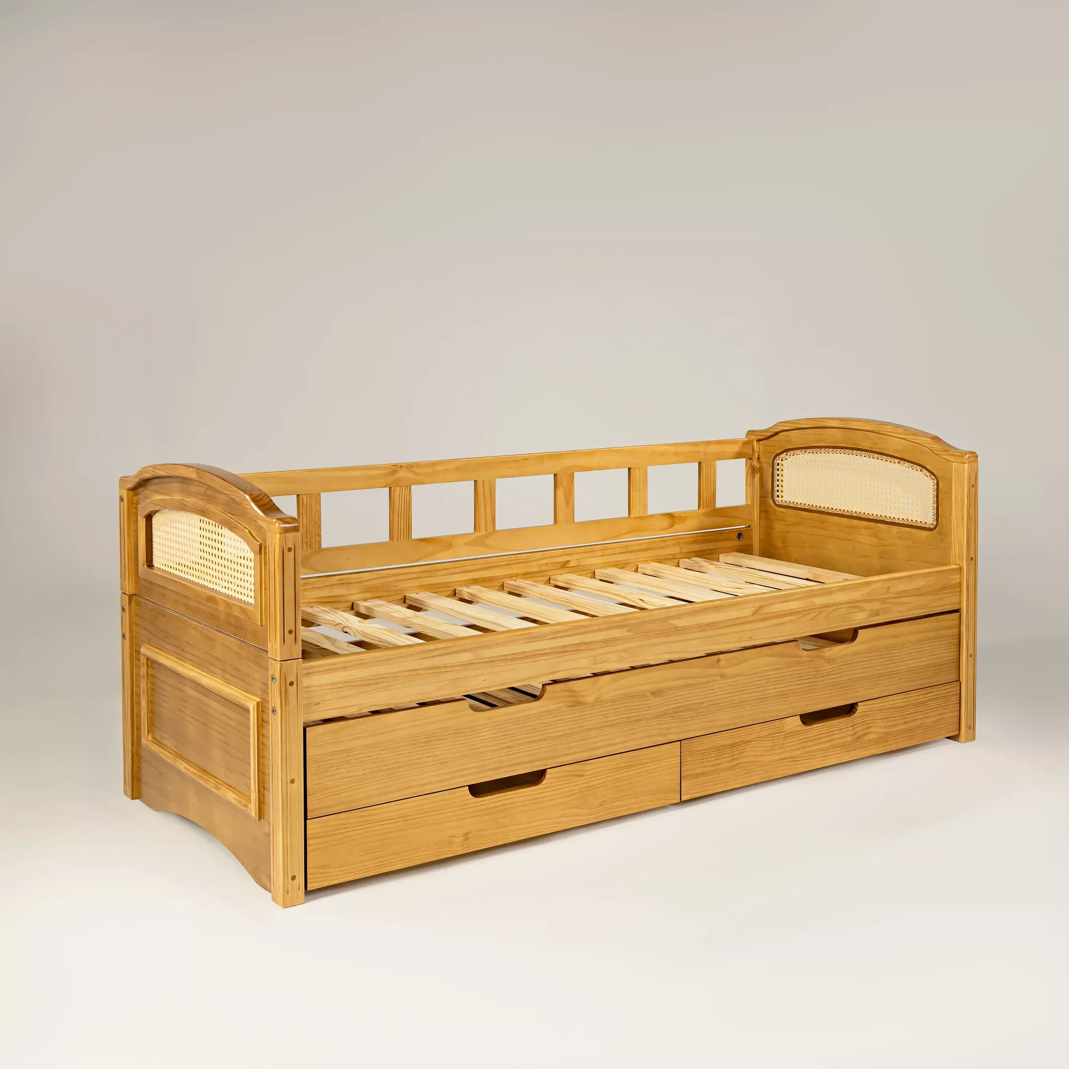 Ver imagem 3 de Bicama Infantil Babá Madeira Maciça Feliz