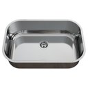 Ver imagem 1 de Cuba para Pia de Cozinha em Aço Inox N2 56x35x15cm Alto Brilho com Válvula GhelPlus