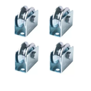 Ver imagem 1 de Roldana Caixa Fechada 1 1/2" V Kit Com 4unidades