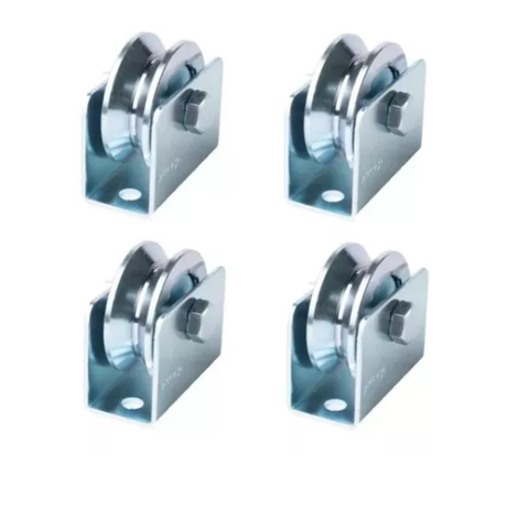 Roldana Caixa Fechada 1 1/2" V Kit Com 4unidades