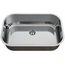 Ver imagem 1 de Cuba para Pia de Cozinha em Aço Inox N2 56x35x17cm Alto Brilho com Válvula Ghelplus Cinza