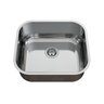 Cuba para Cozinha Pia Inox N3 40x35x15cm Alto Brilho com Válvula GhelPlus - 1