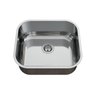 Cuba para Cozinha Pia Inox N3 40x35x17cm Alto Brilho com Válvula GhelPlus - 1