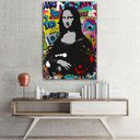 Ver imagem 2 de Quadro Monalisa Colors -- Br Artes