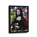 Ver imagem 4 de Quadro Monalisa Colors -- Br Artes